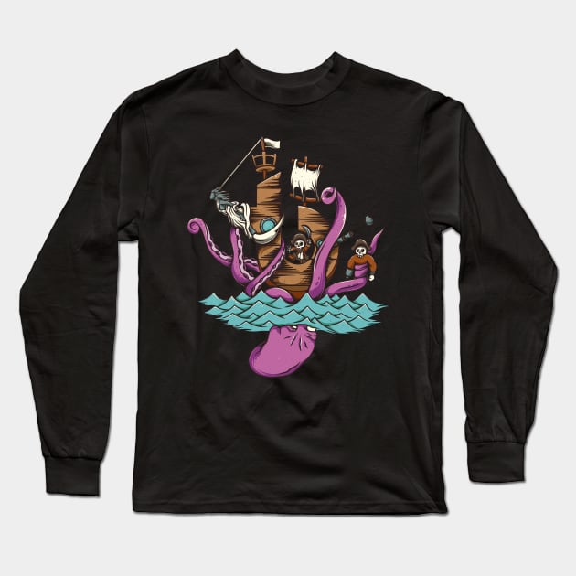 Squid Layer Long Sleeve T-Shirt by teambuilding.com